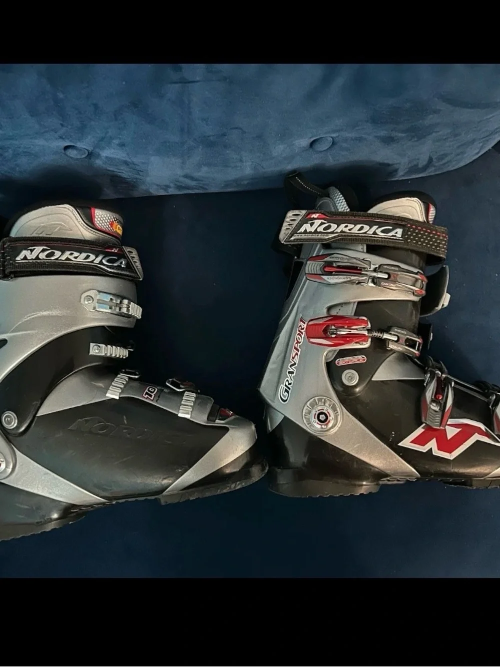 Nordica Gransport Ski Boots Gray Black 323 mm 280-285 Micro Comfort Fit